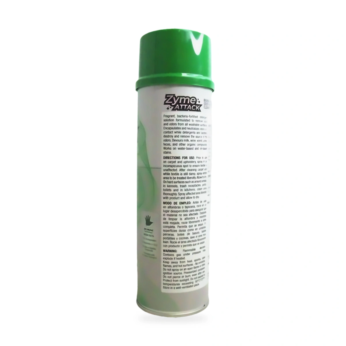 Zymex Attack Enzymatic Cleaner and Deodoriser - back shot