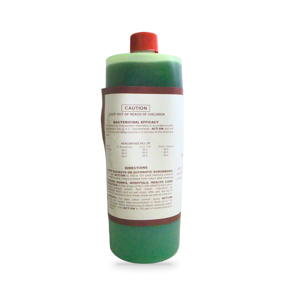 Act-On Concentrated Liquid Deodorant and Bactericide 1L — side shot 2