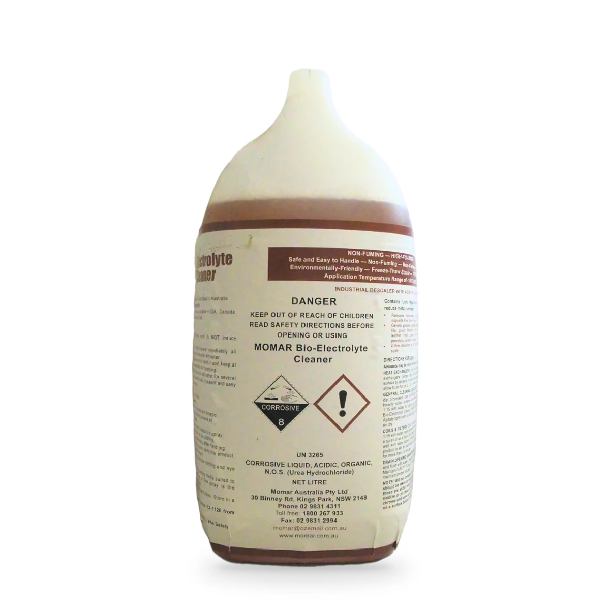 Bio-Electrolyte Cleaner — back shot