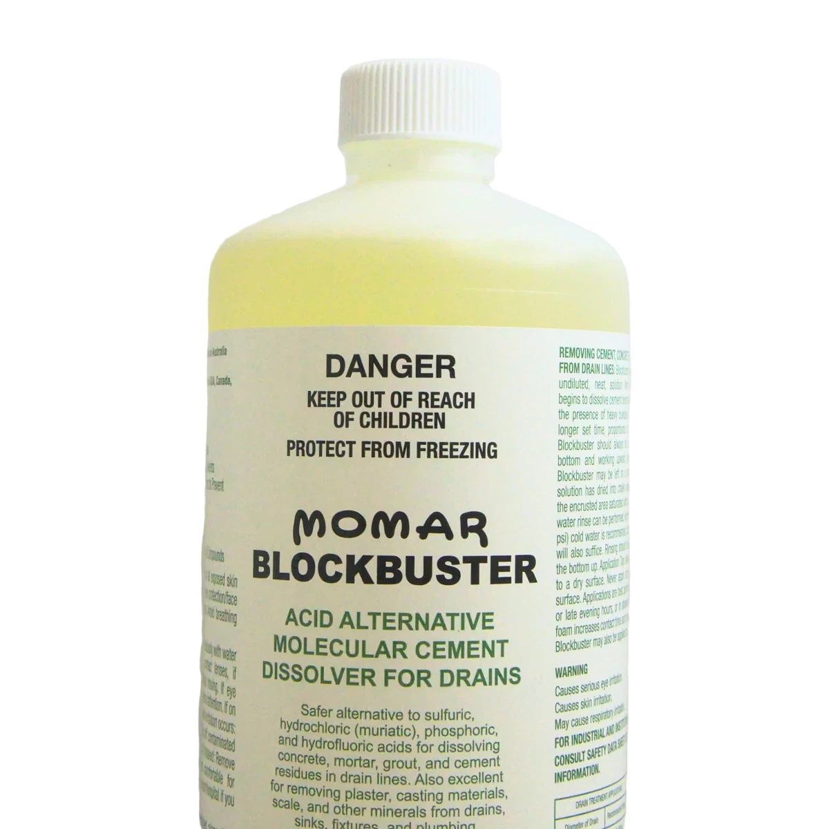 Blockbuster Acid Alternative Cement Dissolver 1L — front shot (close crop)