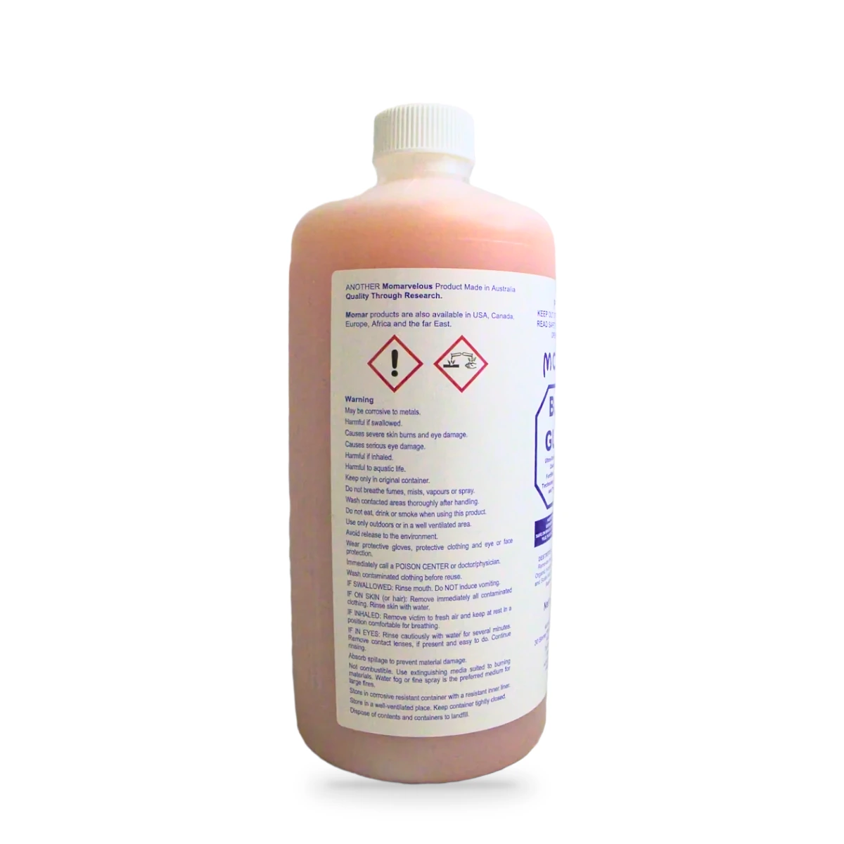 Bowl Guard Ultra-Strength Toilet and Urinal Cleaner 1L — side shot 2