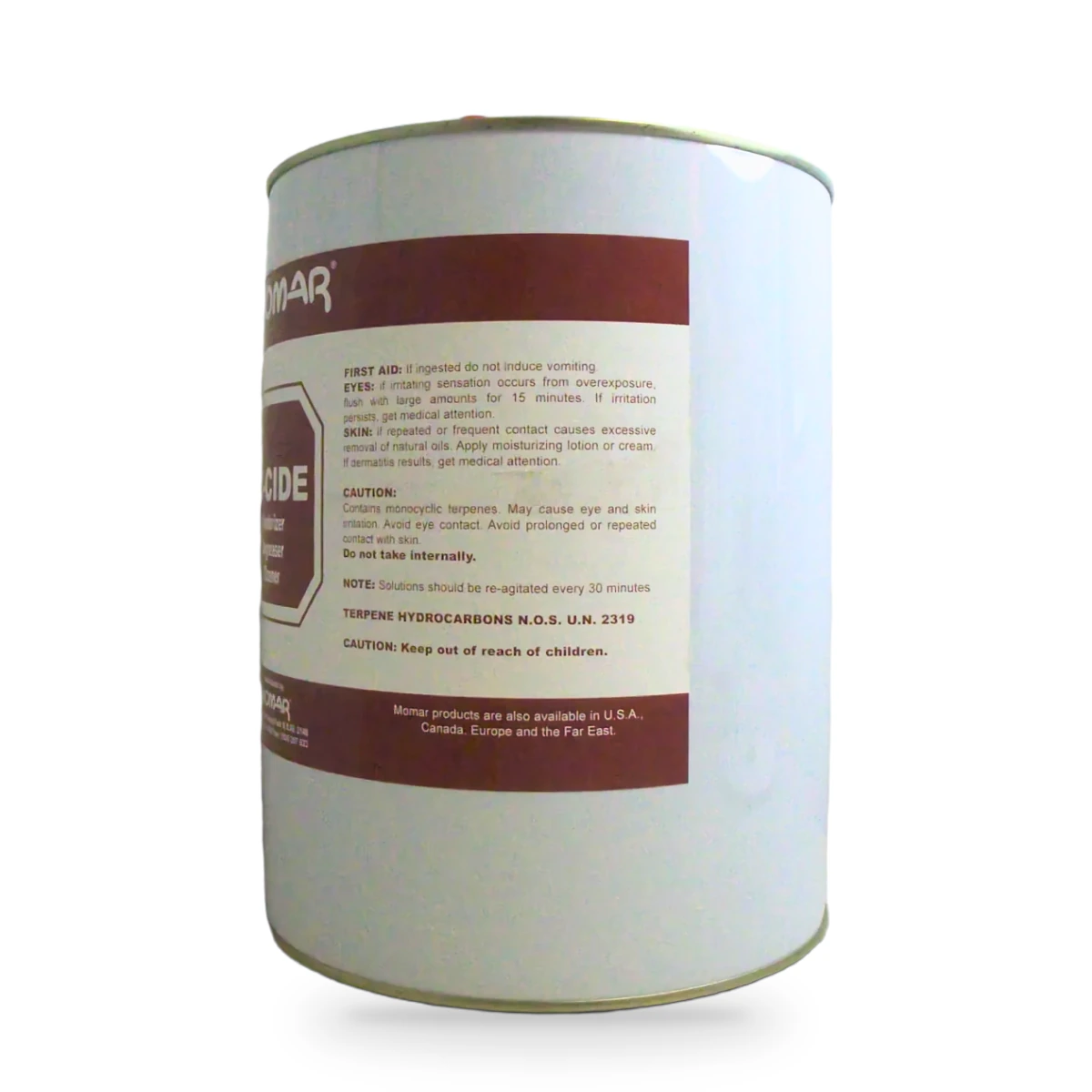C-Cide Deodorizer Degreaser Cleaner Bulk Tin — side shot 1