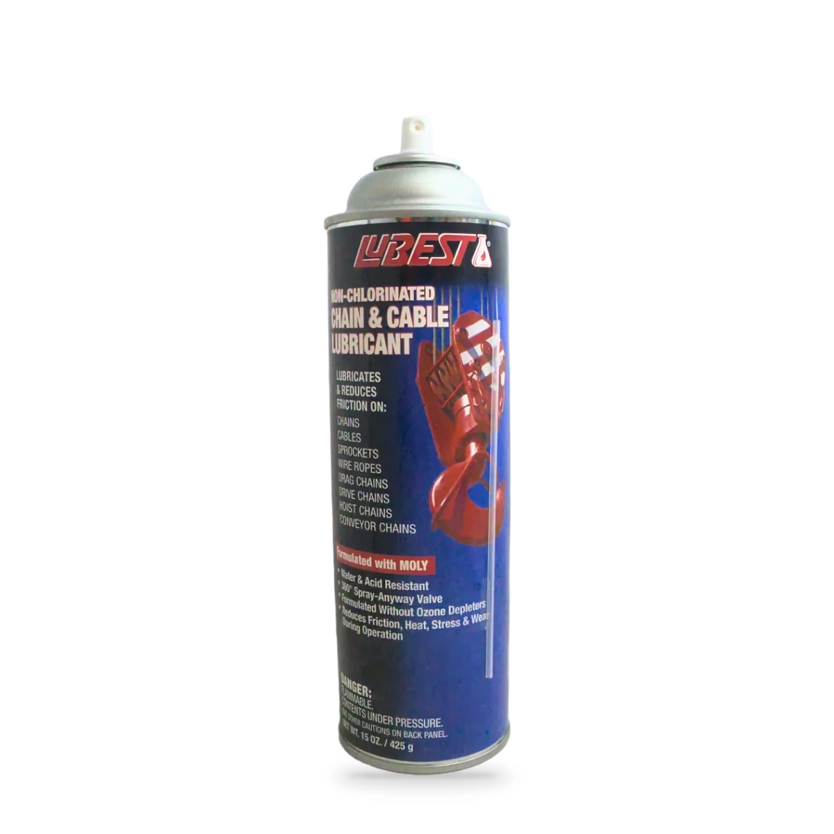 C.C. Slider Chain and Cable Lubricant — front shot (cap off)