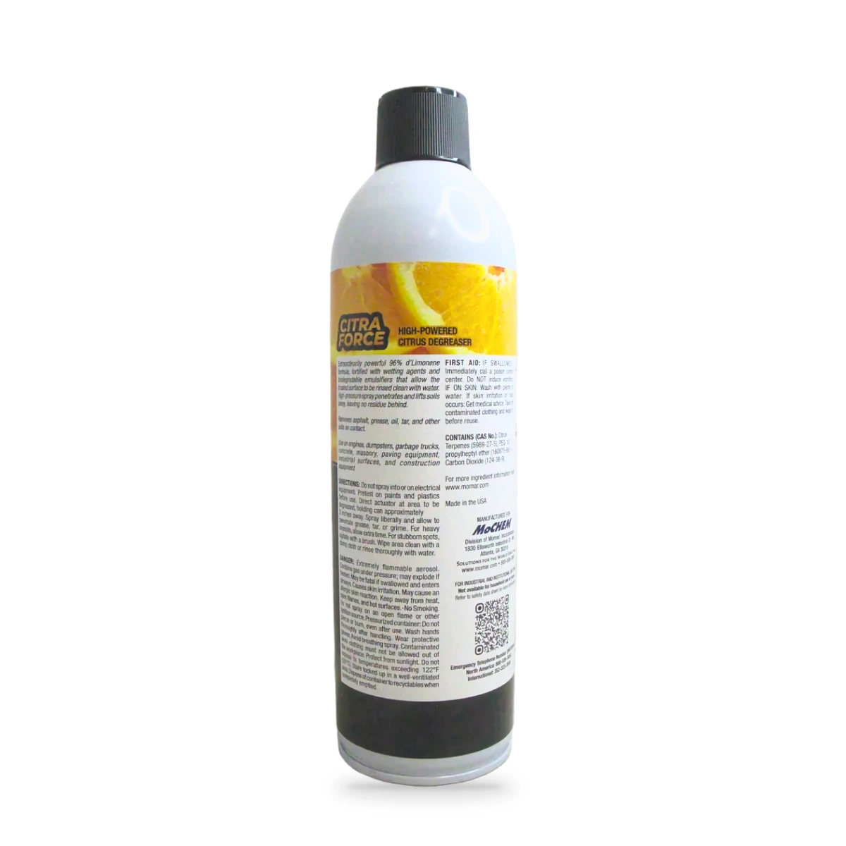 Citra Force Citrus Degreaser — back shot