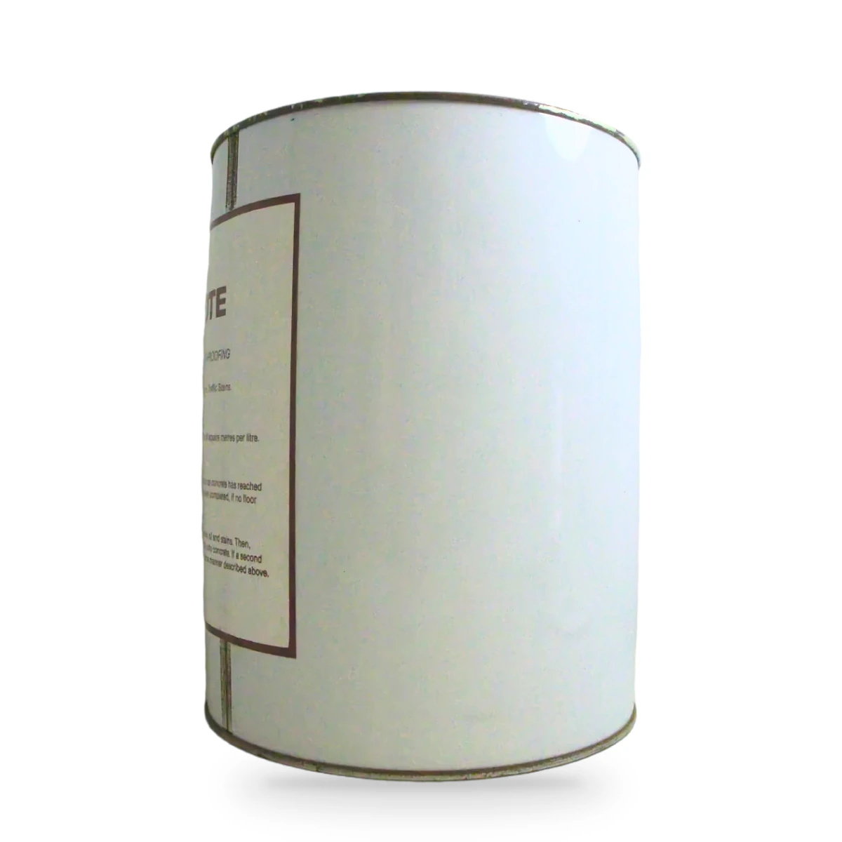 Claro-Cote Concrete Curing Sealing and Hardening — side shot 1