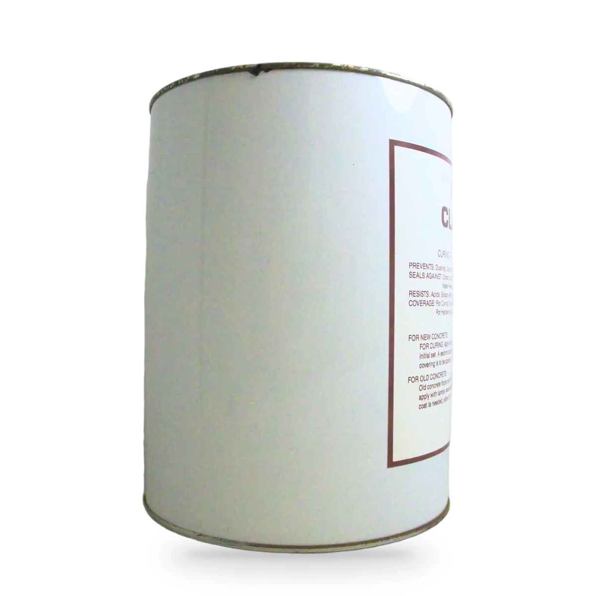 Claro-Cote Concrete Curing Sealing and Hardening — side shot 2