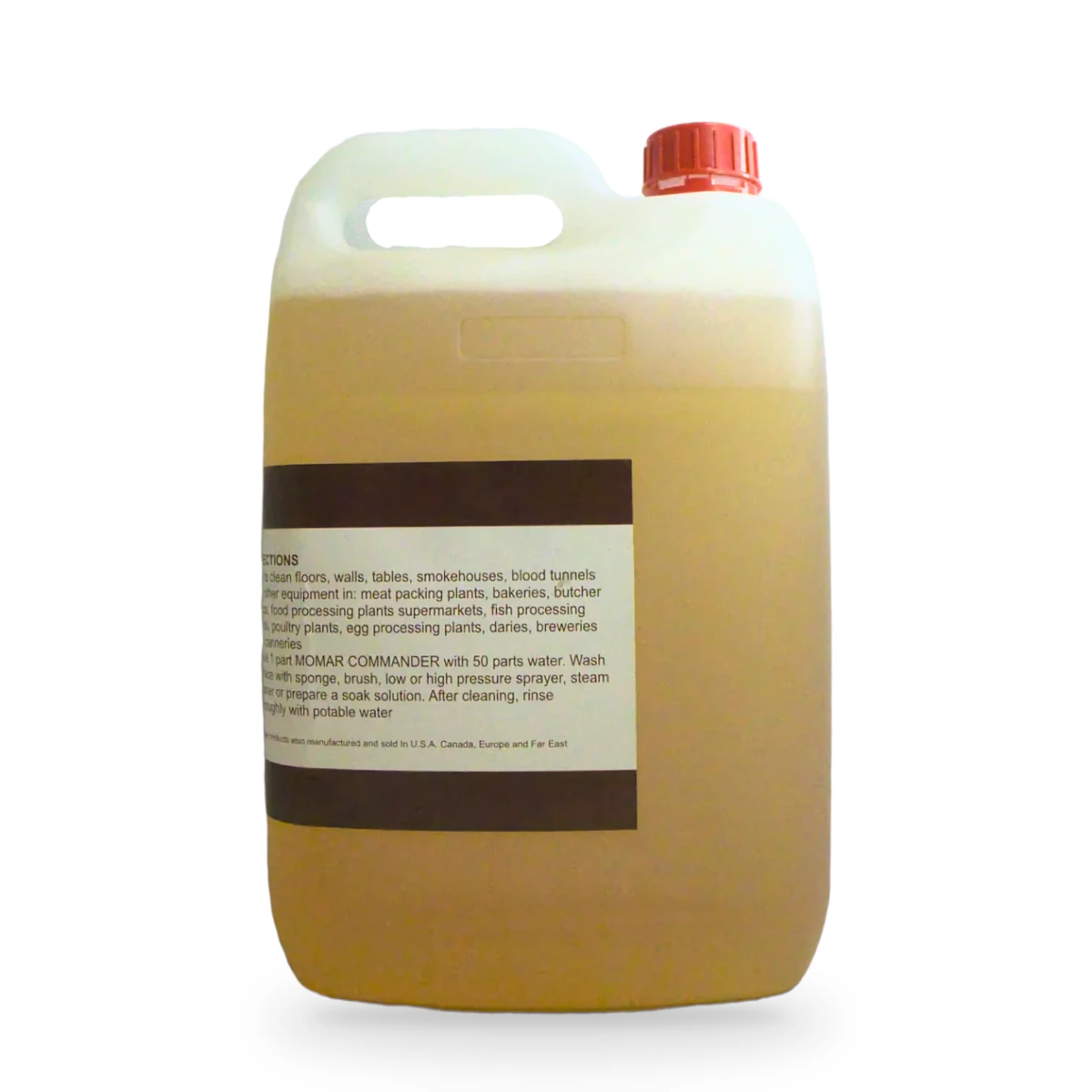 Commander Neutral Cleaner for Food Industry 5L — side shot