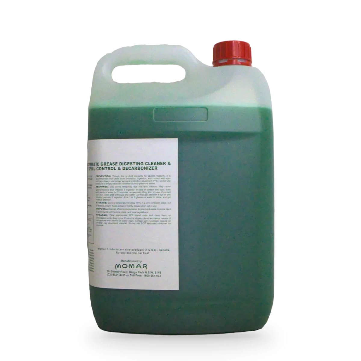 Devour Ultra Concentrated Bioenzymatic Degreaser 5L — side shot 2