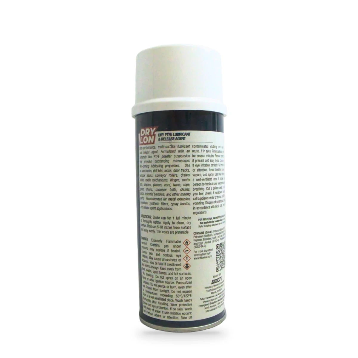 Dry Lon Dry PTFE Lubricant and Release Agent — back shot