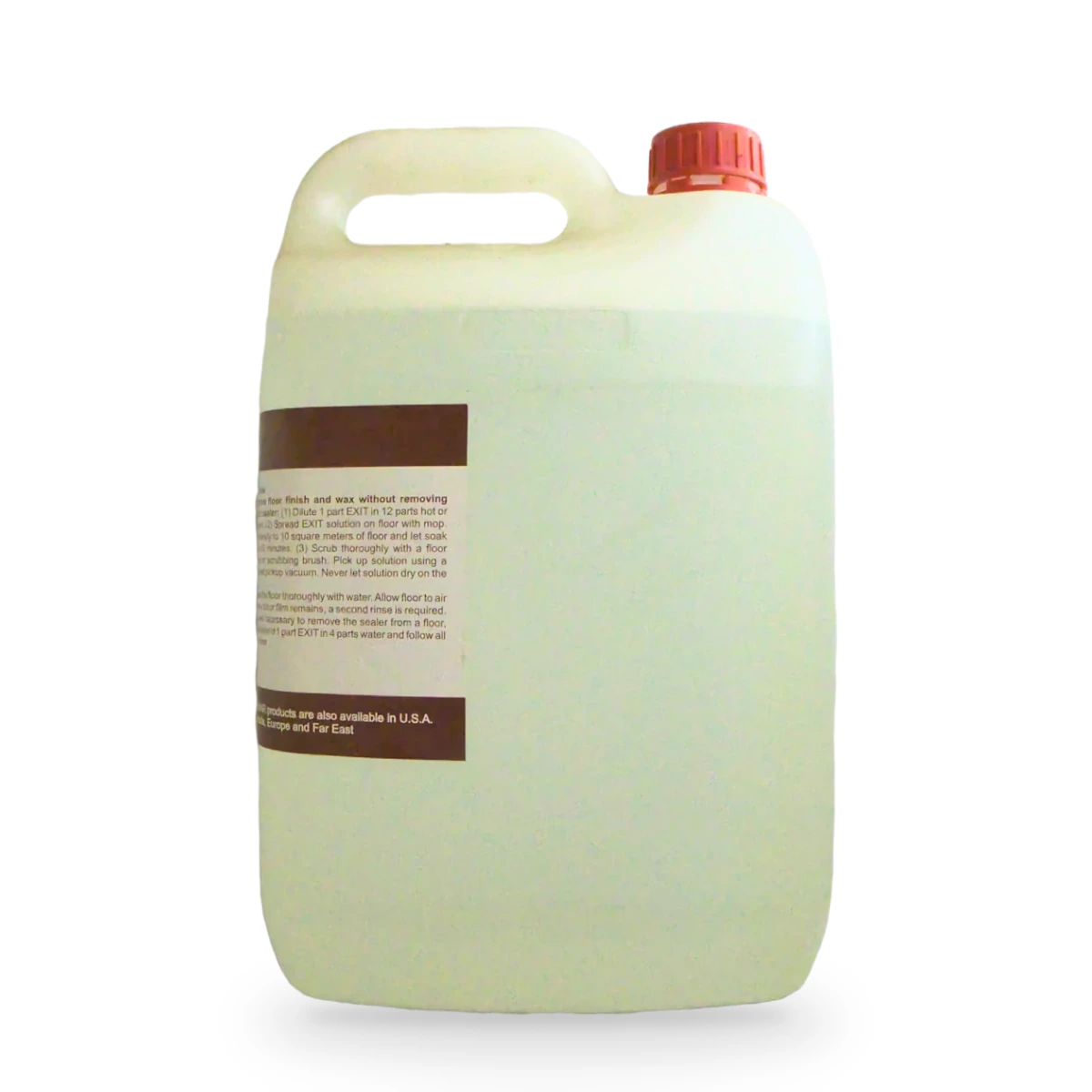 Exit Floor Finish and Wax Stripper 5L — side shot 1