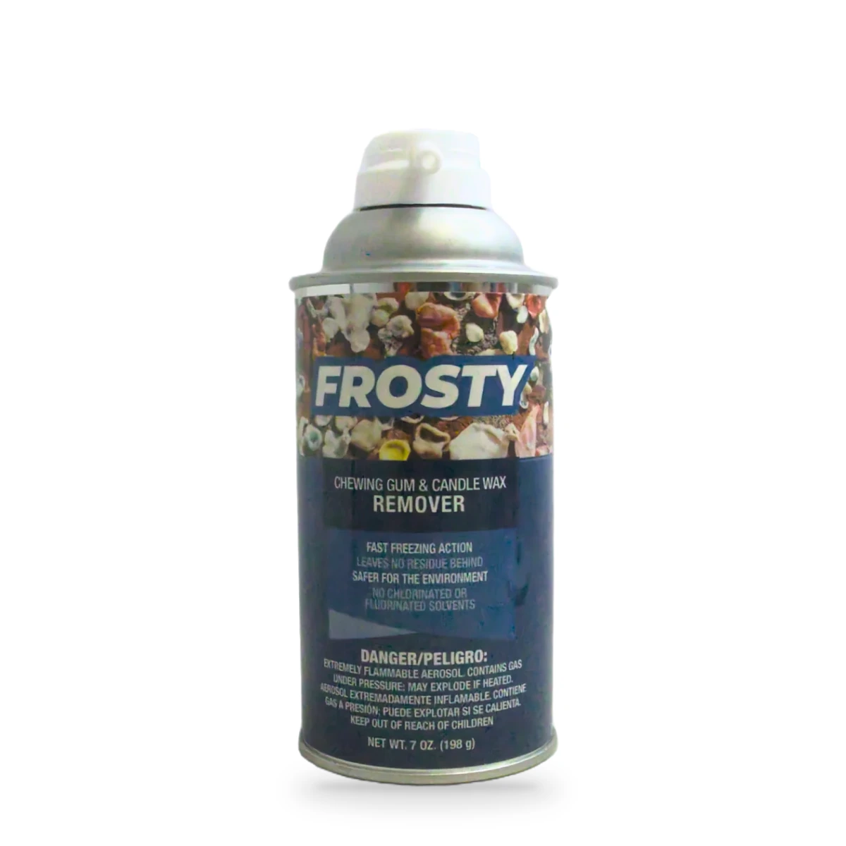 Frosty Chewing Gum and Candle Wax Remover — front shot (cap off)
