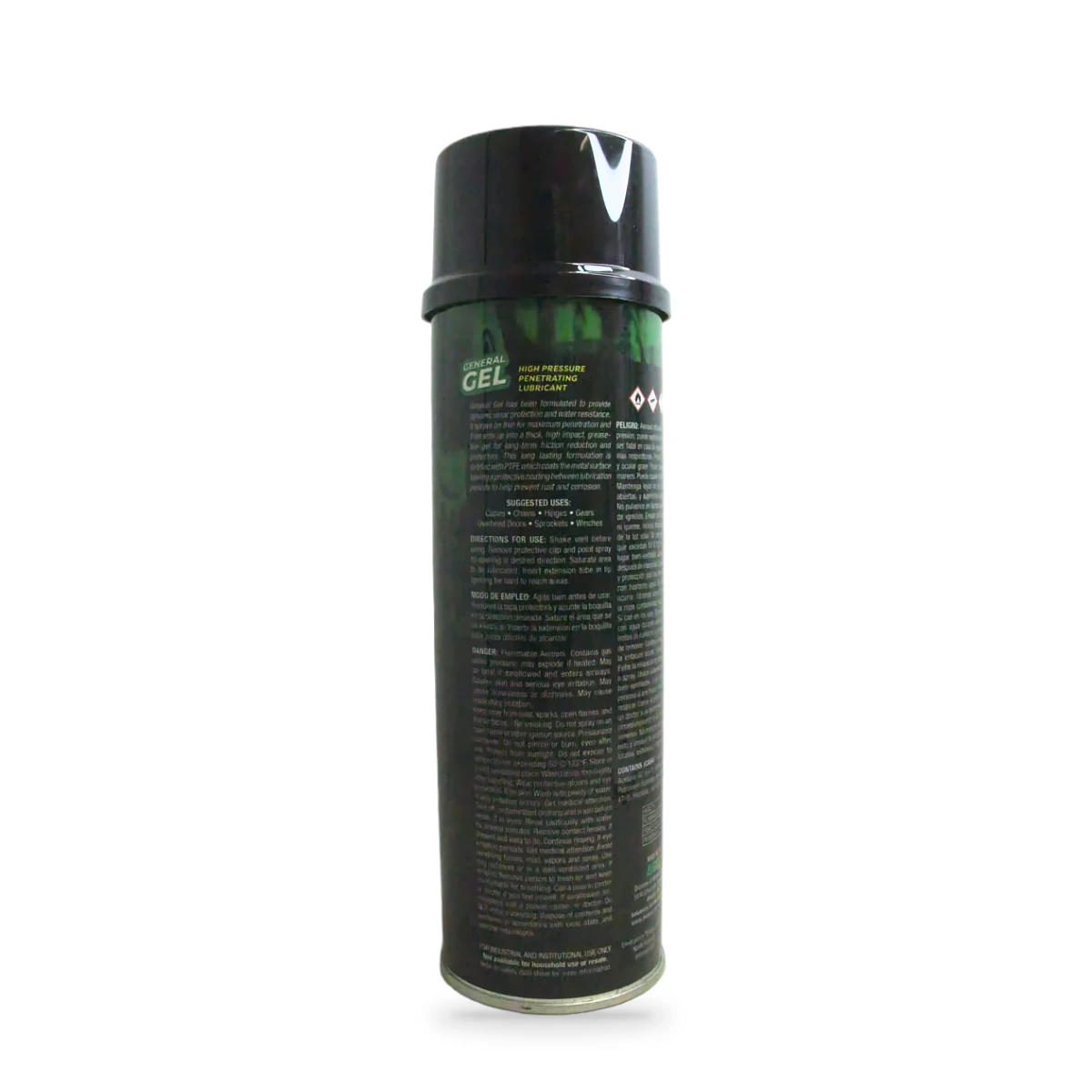 General Gel High Pressure Penetrating Lubricant — back shot