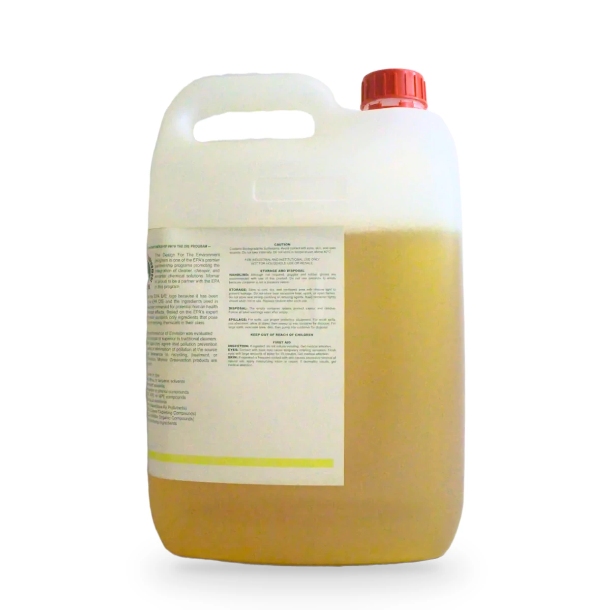Greenaction Envision Ultra Concentrated Floor Cleaner 5L — side shot 2