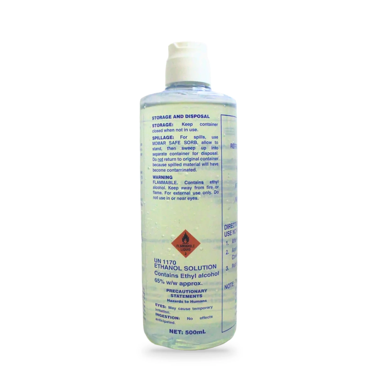 Han-I-Size Hand Sanitiser — side shot