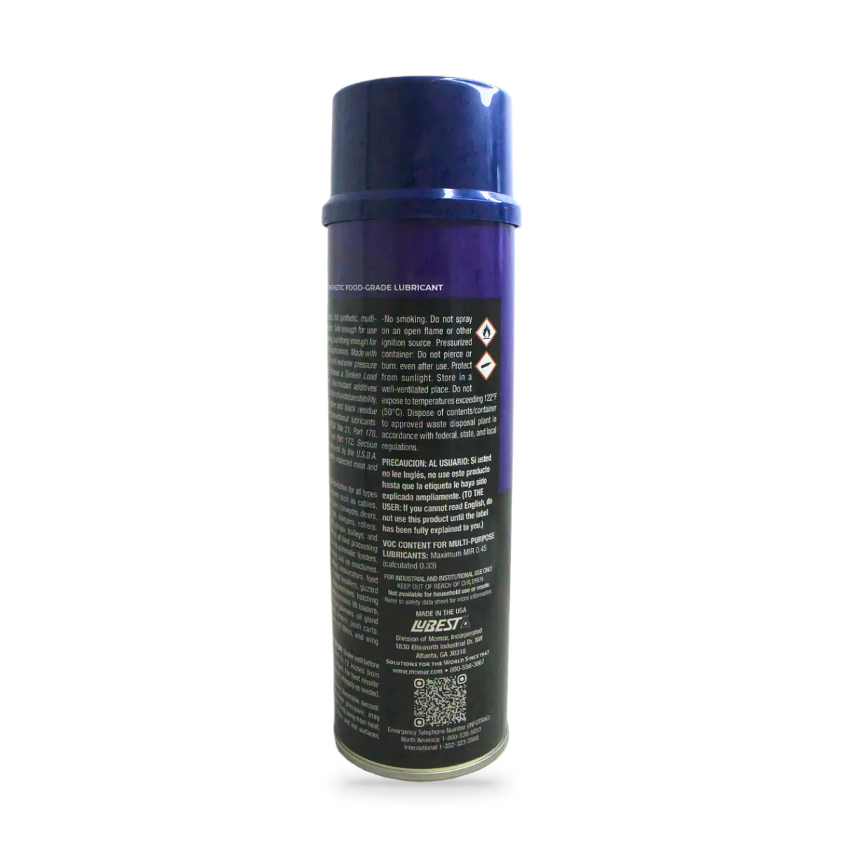 Ivory-Sol Synthetic Food-Grade Lubricant — side shot