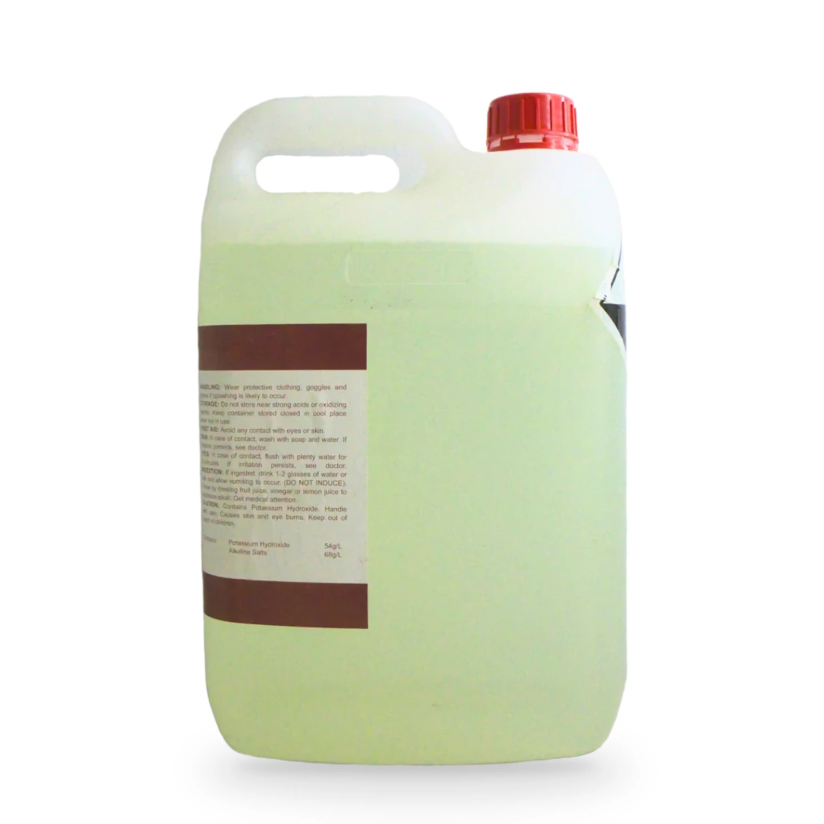 Klor Star Alkaline Chlorinated High Foaming Cleaner 5L — side shot 1