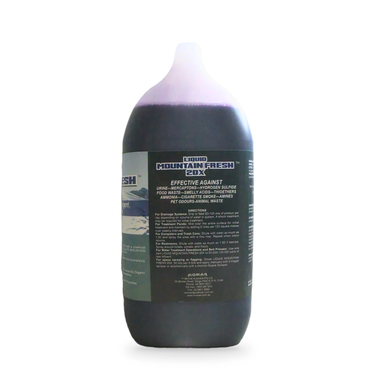Liquid Mountain Fresh 20X Odour Eliminator 5L — side shot 1