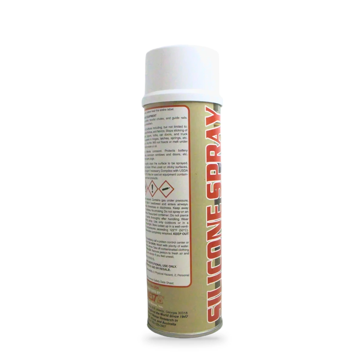 Lubest Silicone Spray — side shot