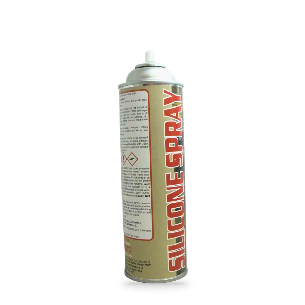 Lubest Silicone Spray — side shot (cap off)