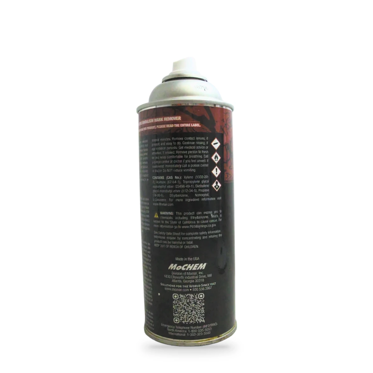 Mark Off Clinging Vandalism Mark Remover — back shot (cap off)