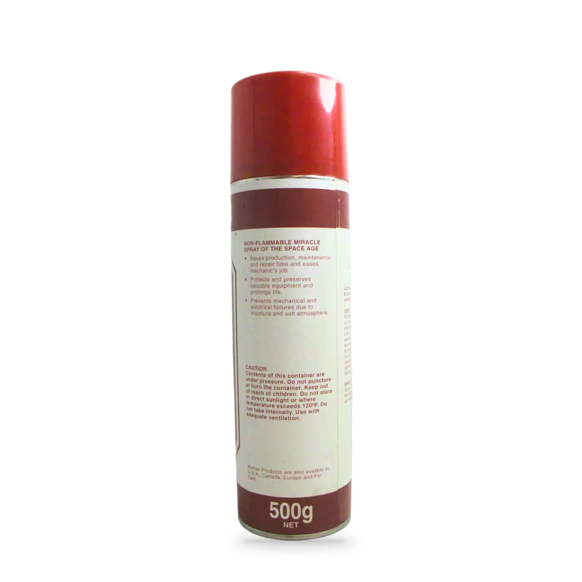 Miracle Tool Industrial Corrosion Inhibitor and Penetrant — back shot 1