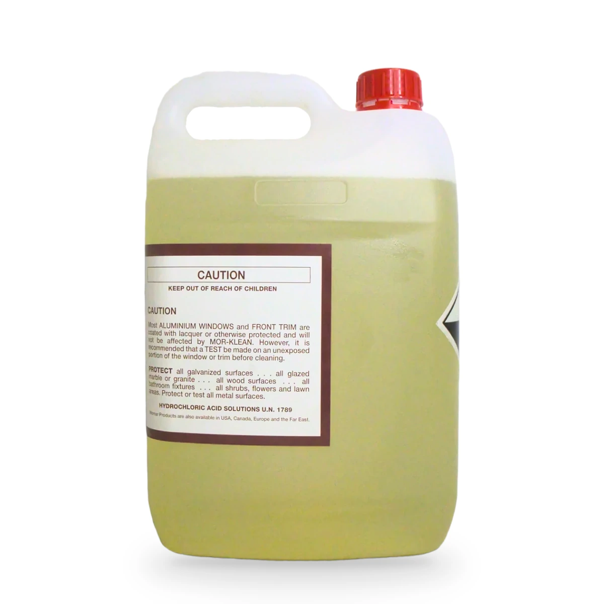 Mor-Klean Brick and Masonry Cleaner 5L — side shot 1