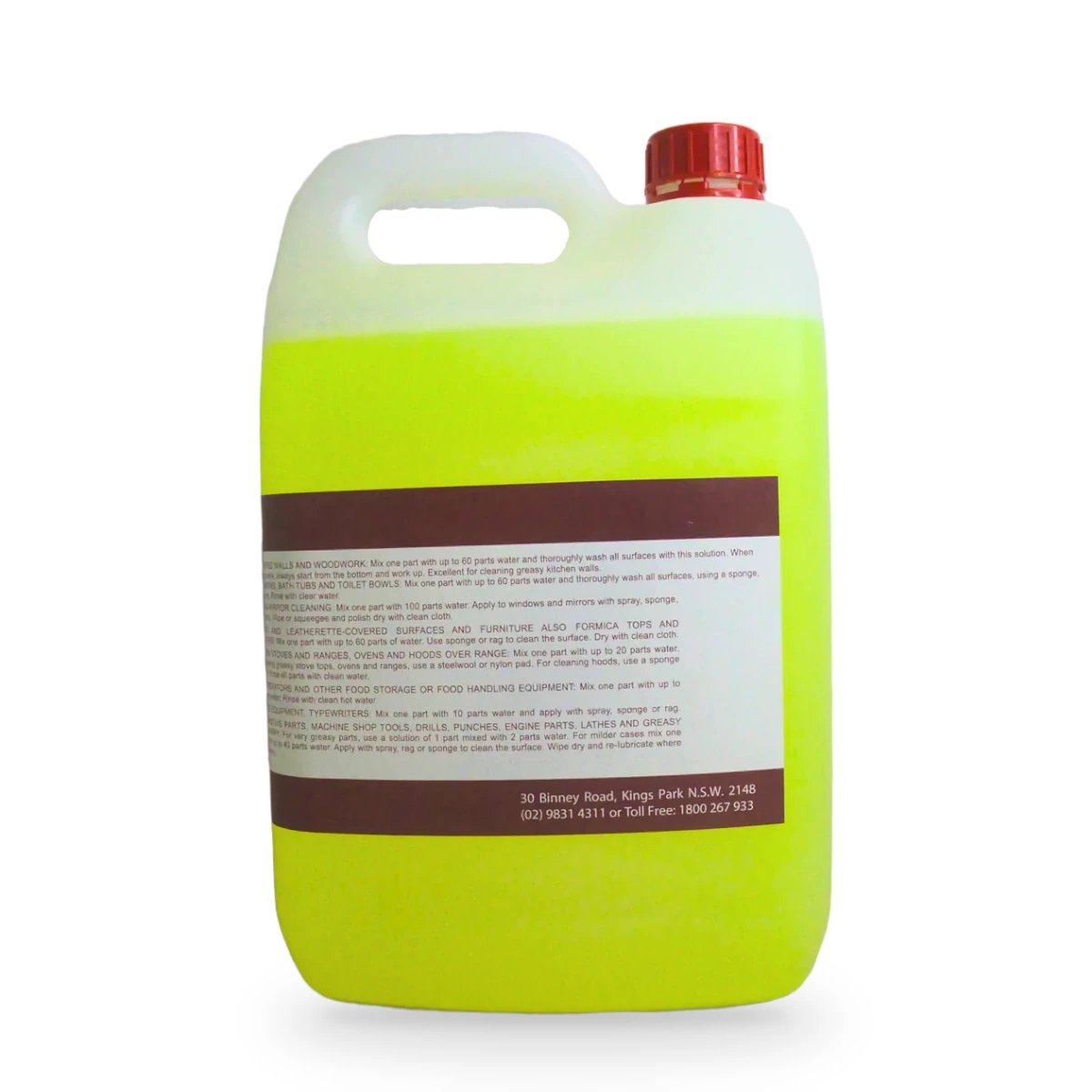 Morsolv Safety Solvent Cleanser 5L — side shot 1