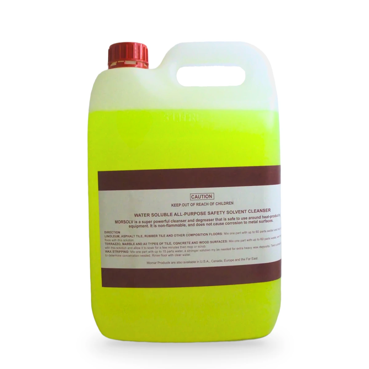Morsolv Safety Solvent Cleanser 5L — side shot 2