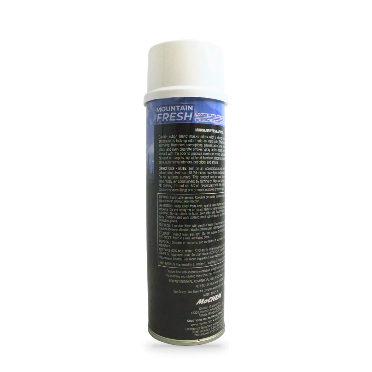 Mountain Fresh Odour Eliminator — back shot