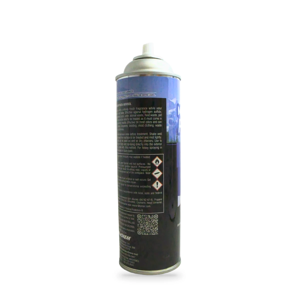 Mountain Fresh Odour Eliminator — side shot (cap off)