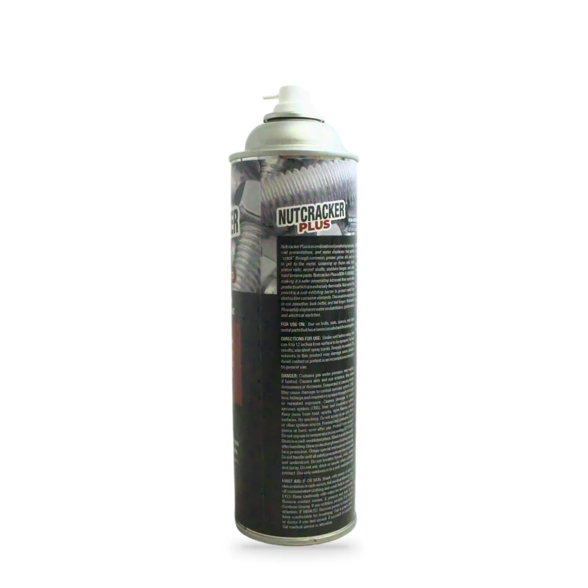 Nutcracker Plus Cherry Scented Penetrating Lubricant — back shot (cap off)