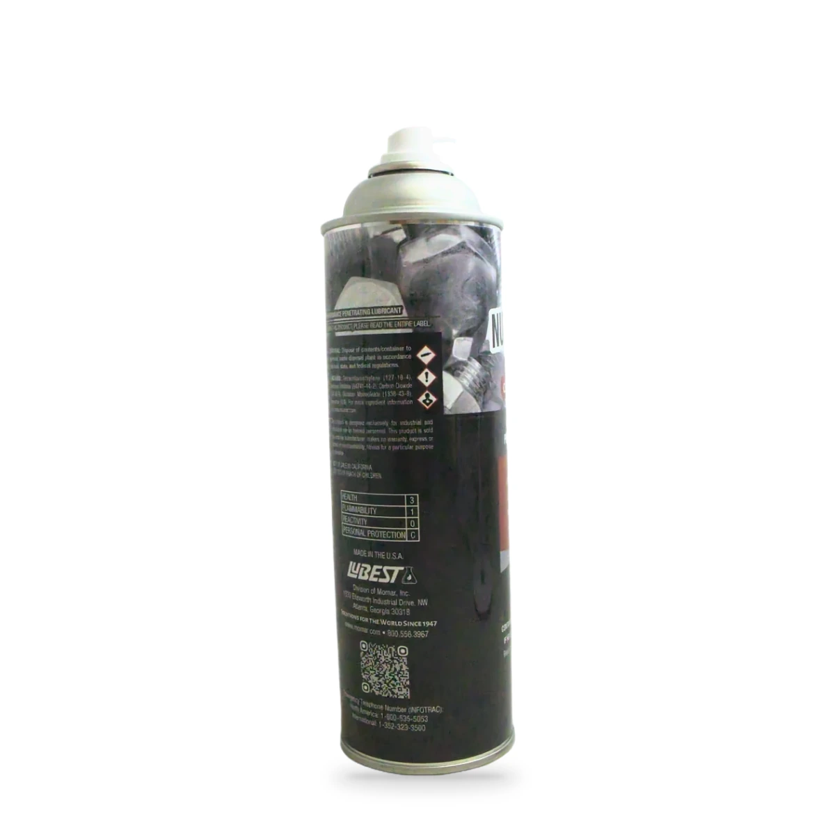 Nutcracker Plus Cherry Scented Penetrating Lubricant — side shot (cap off)