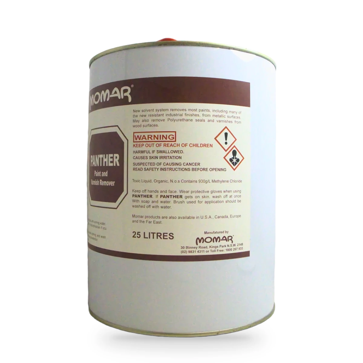 Panther Paint and Varnish Remover 25L — side shot 1