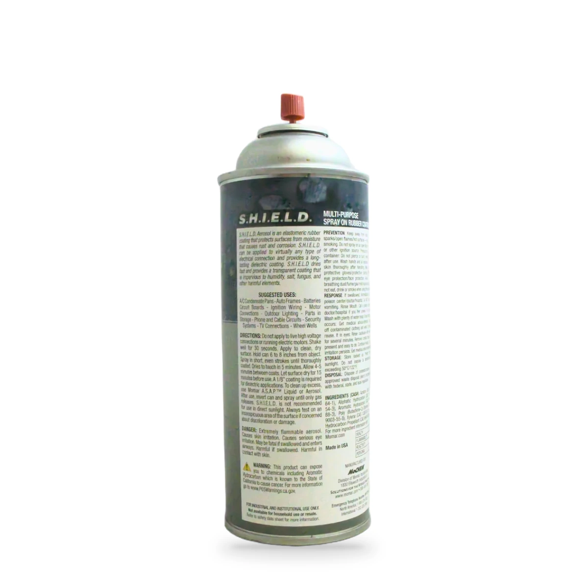 SHIELD Multi-Purpose Spray-On Rubber Coating — back shot (cap off)