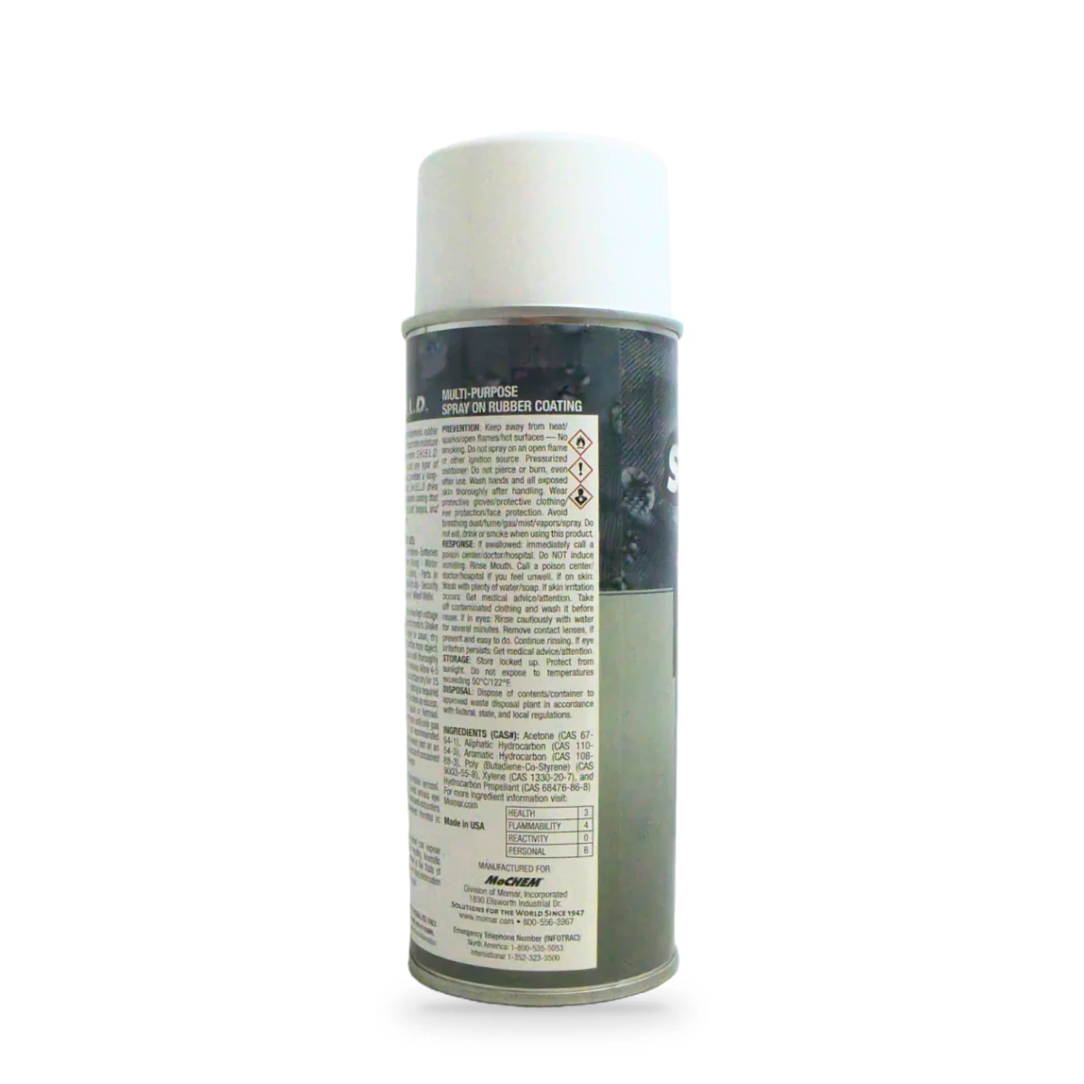 SHIELD Multi-Purpose Spray-On Rubber Coating — side shot