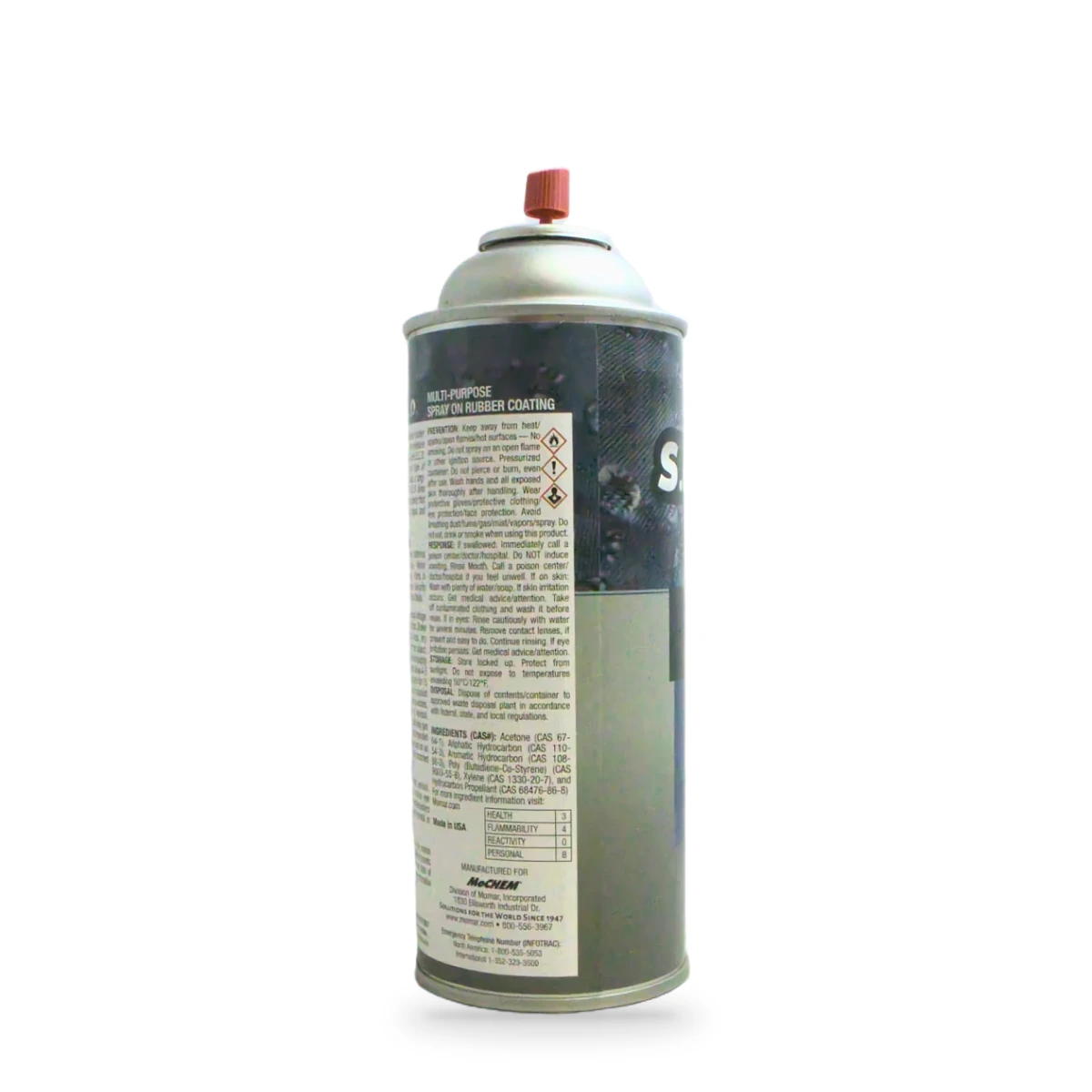 SHIELD Multi-Purpose Spray-On Rubber Coating — side shot (cap off)