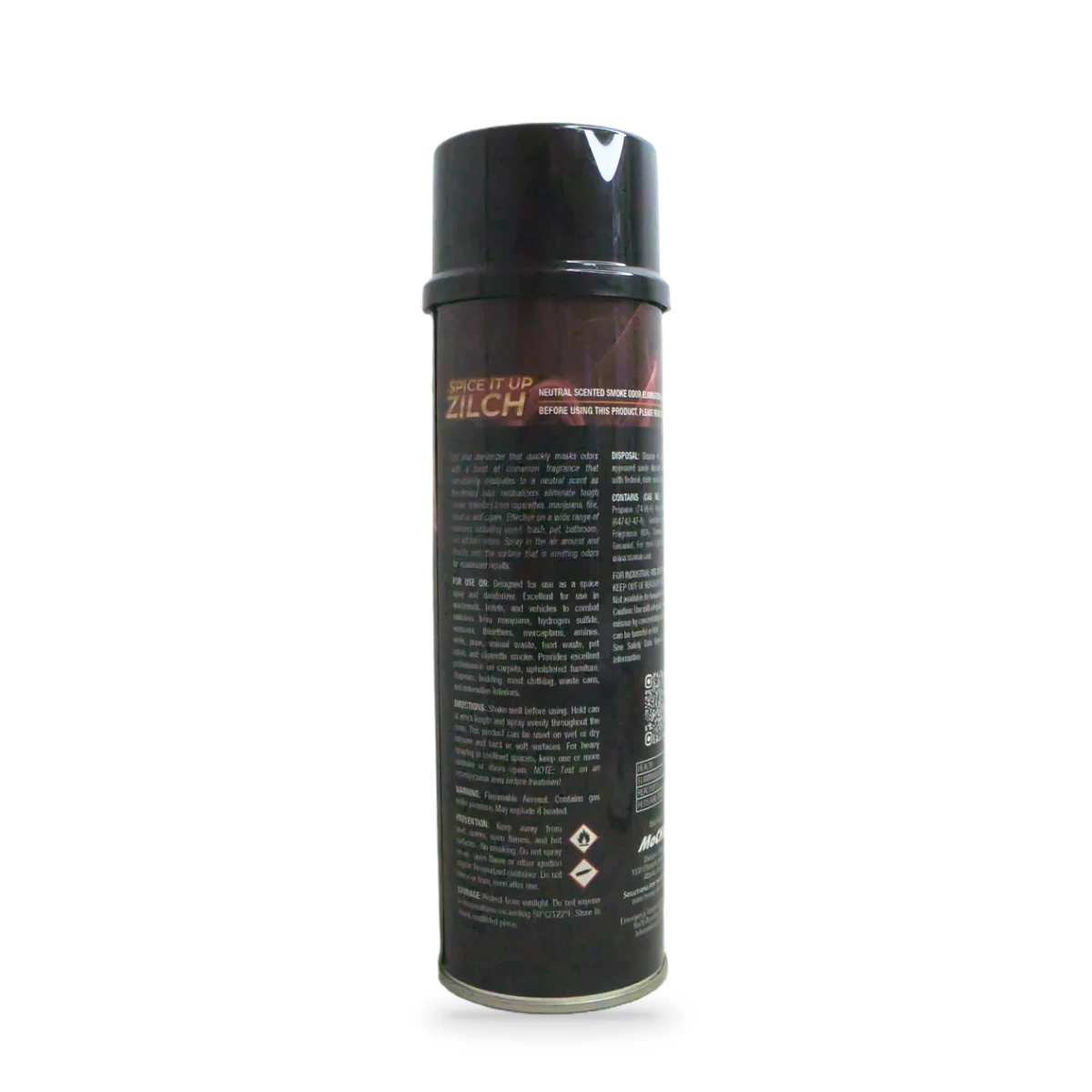 Spice It Up Zilch Smoke Odour Eliminator — back shot