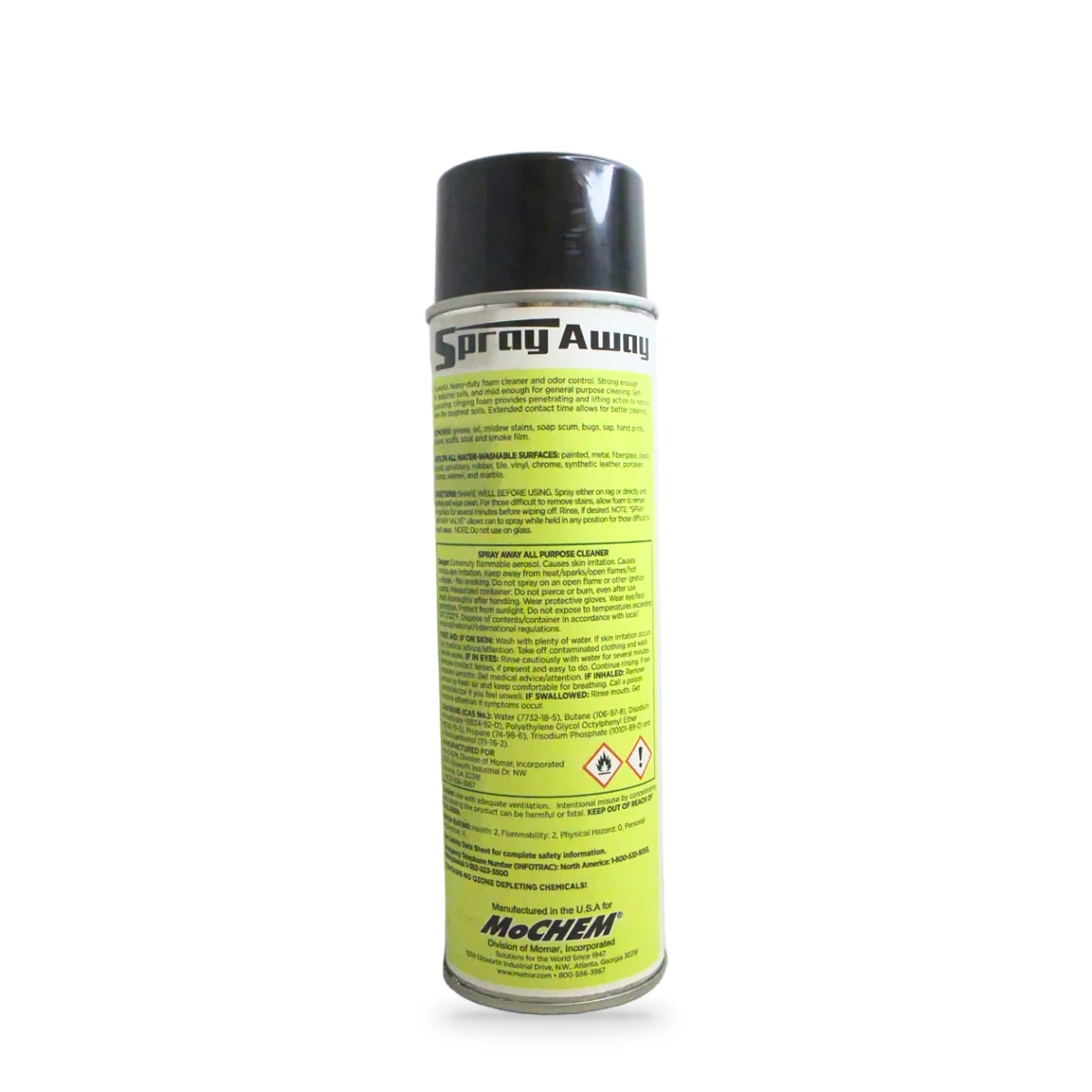 Spray Away All Purpose Cleaner — back shot