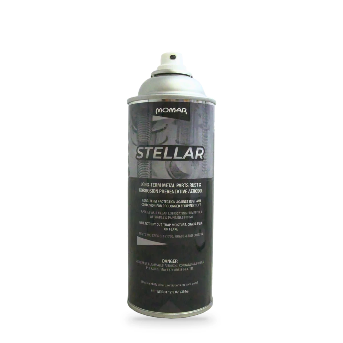 Stellar Long-Term Metal Parts Rust and Corrosion Preventative — front shot (cap off)