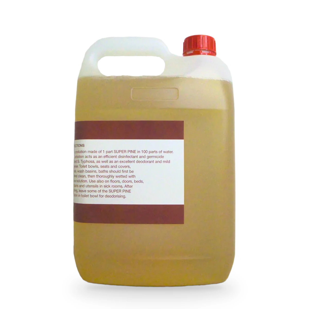 Super Pine Disinfectant 5L — side shot 1