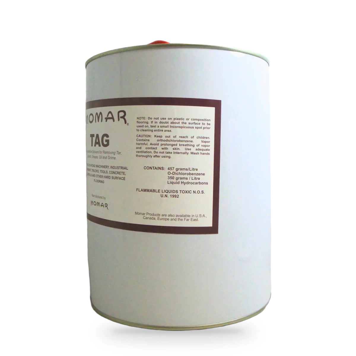Tag Emulsifiable Solvent for Tar Asphalt and Grease — side shot 2