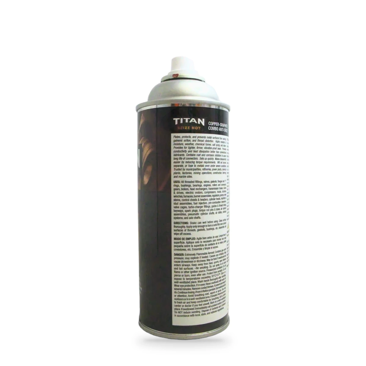 Titan Seize Not Copper-Graphite Anti-Seize — back shot (cap off)