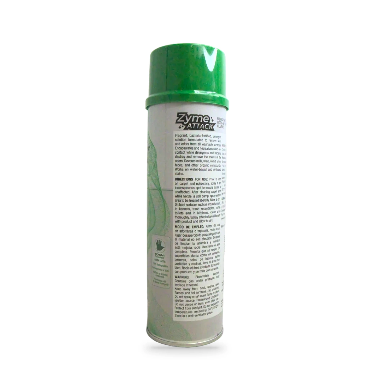 Zymex Attack Enzymatic Cleaner and Deodoriser — back shot